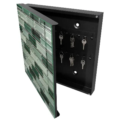Sleutelkastje binnen Groene muur