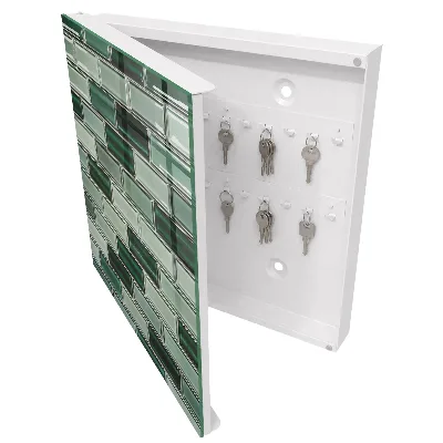 Sleutelkastje binnen Groene muur