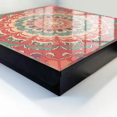 Sleutelkastje binnen Kleurrijke mandala
