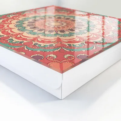 Sleutelkastje binnen Kleurrijke mandala