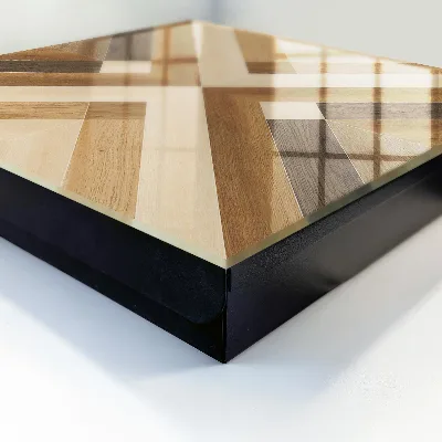 Sleutelkastje hal Houten elegantie