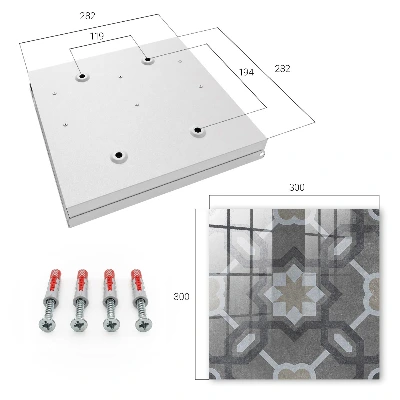 Sleutelkastje hal Geometrische elegantie