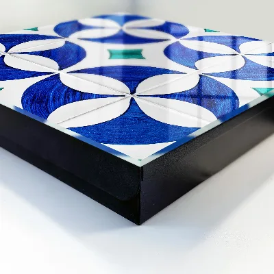 Sleutelkastje binnen Geometrisch motief