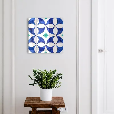 Sleutelkastje binnen Geometrisch motief