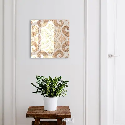 Sleutelkastje binnen Beige elegantie