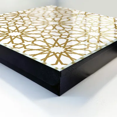 Sleutelkastje binnen Geometrisch patroon