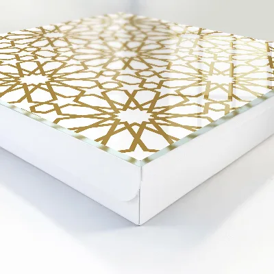 Sleutelkastje binnen Geometrisch patroon