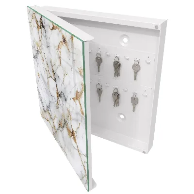 Sleutelkast Marmeren elegantie