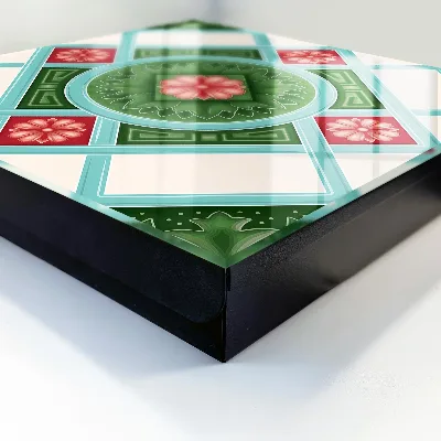 Sleutelkast Bloemgeometrie