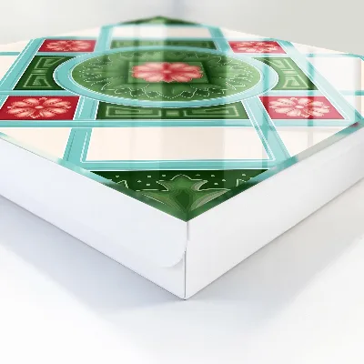 Sleutelkast Bloemgeometrie