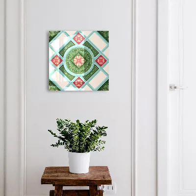 Sleutelkast Bloemgeometrie