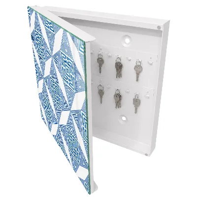 Sleutelkastje binnen Geometrisch patroon