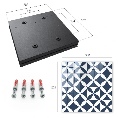 Sleutelkastje hal Geometrische elegantie