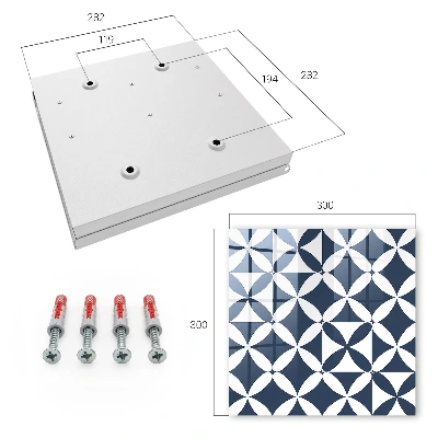 Sleutelkastje hal Geometrische elegantie