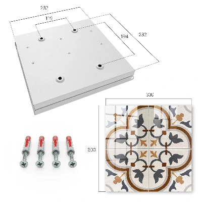 Sleutelkastje binnen Geometrische elegantie