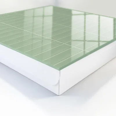 Sleutelkastje binnen Groen geblokt