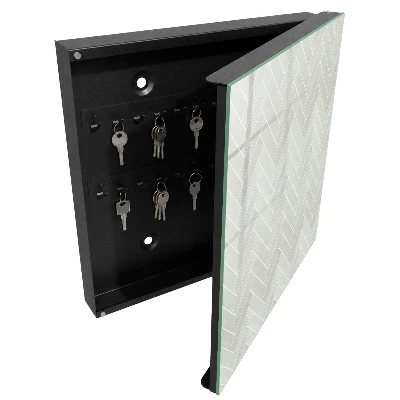 Sleutelkastje binnen Visgraatpatroon
