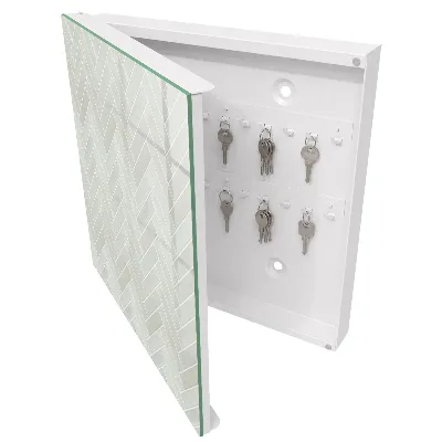 Sleutelkastje binnen Visgraatpatroon