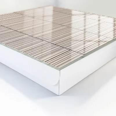 Sleutelkastje binnen Minimalisme van lijnen
