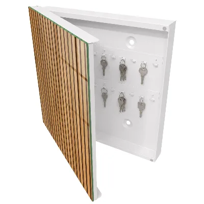 Sleutelkast Houten muur