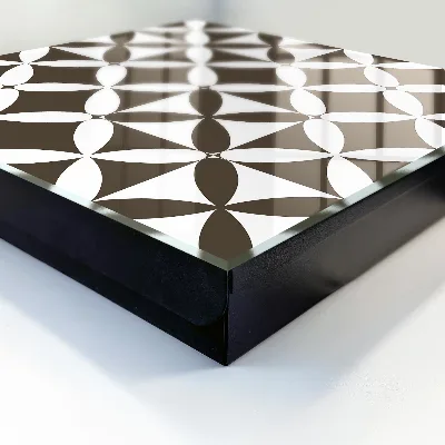 Sleutelkastje hal Geometrische compositie