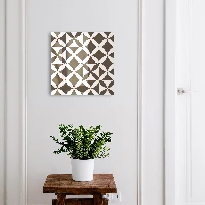 Sleutelkastje hal Geometrische compositie