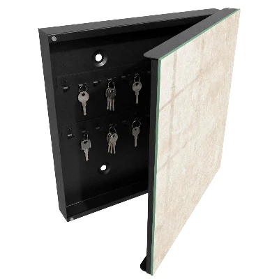Sleutelkastje binnen Romige elegantie