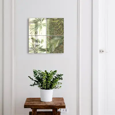 Sleutelkast Plantentegels
