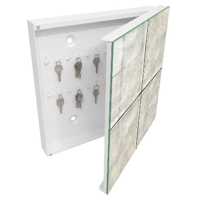 Sleutelkast Beige tegels