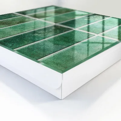 Sleutelkastje binnen Groen patroon