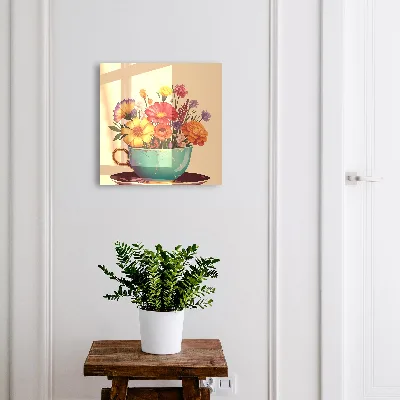 Sleutelkastje hal Bloemenbeker