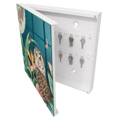 Sleutelkastje binnen Exotisch landschap