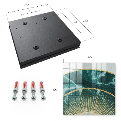 Sleutelkastje binnen Elegante harmonie