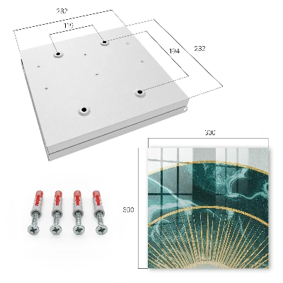 Sleutelkastje binnen Elegante harmonie