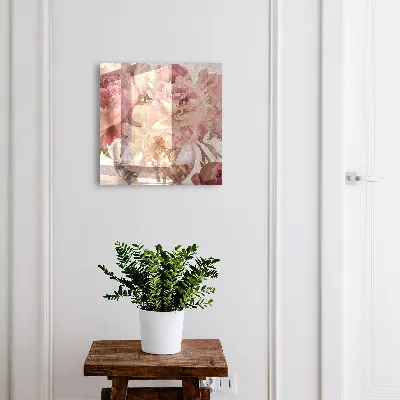 Sleutelkastje hal Romantische bloemen