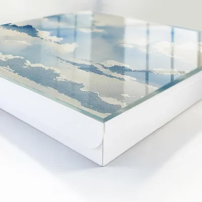 Sleutelkast wolken aan de hemel