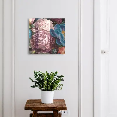 Sleutelkast Kleurrijke bloemen