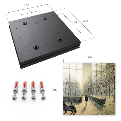 Sleutelkast Een wandeling in het park