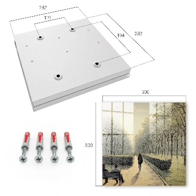 Sleutelkast Een wandeling in het park