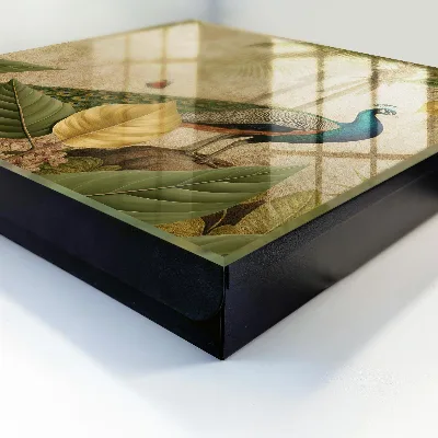 Sleutelkastje binnen Exotisch landschap