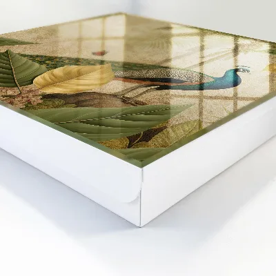 Sleutelkastje binnen Exotisch landschap