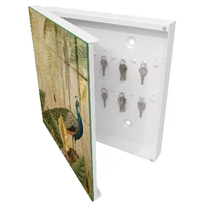 Sleutelkastje binnen Exotisch landschap