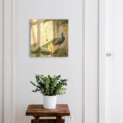 Sleutelkastje binnen Exotisch landschap