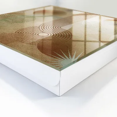 Sleutelkastje hal Geometrische vormen