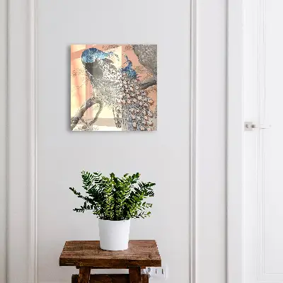 Sleutelkastje binnen Pauw schoonheid