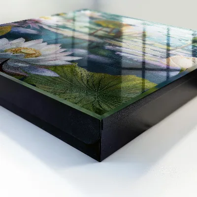 Sleutelkastje binnen Waterbloemen