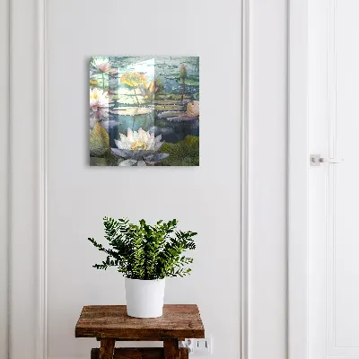 Sleutelkastje binnen Waterbloemen