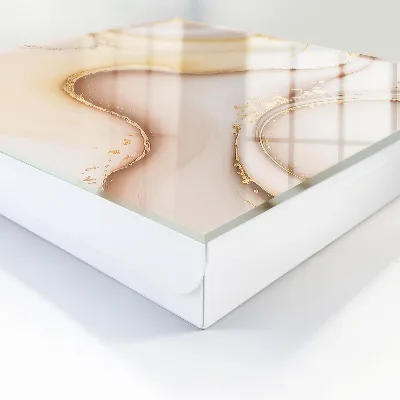 Sleutelkast Beige golven