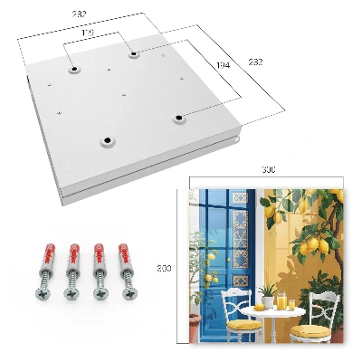Sleutelkastje binnen Zomertuin