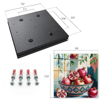 Sleutelkast Fruitmotief